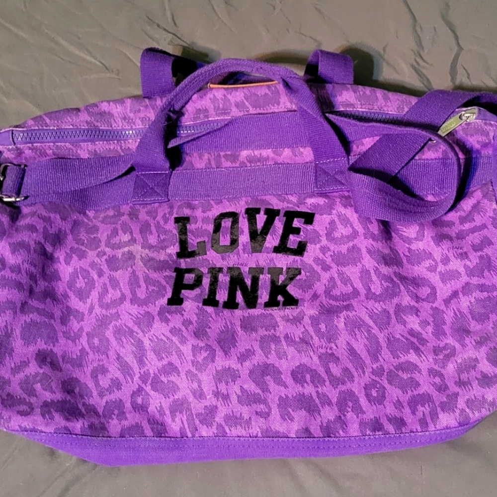 VS Pink Duffle Bag